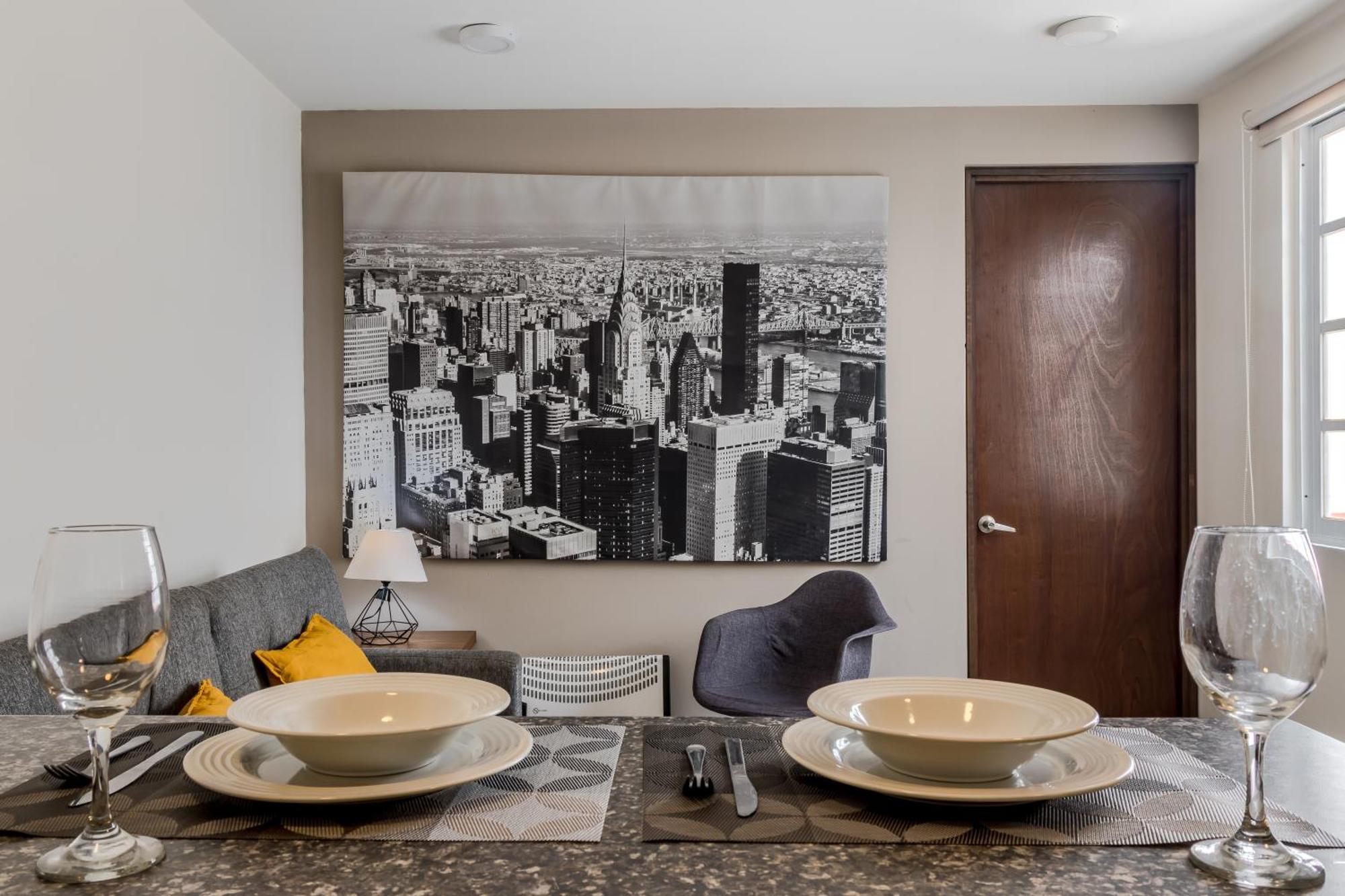 Om 686 Urban Lofts Narvarte メキシコシティ エクステリア 写真